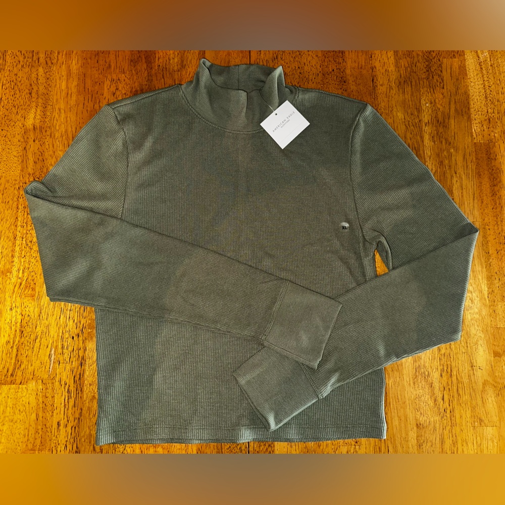 AE Mock Neck Thermal (Olive)